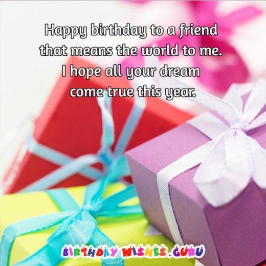 Heartfelt Birthday Wishes For Your Best Friend