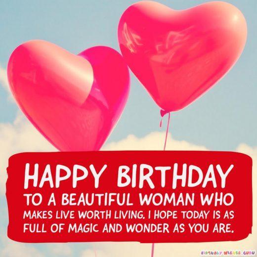 Birthday love image for wife