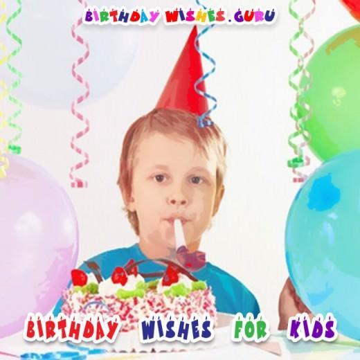 Birthday wishes kids