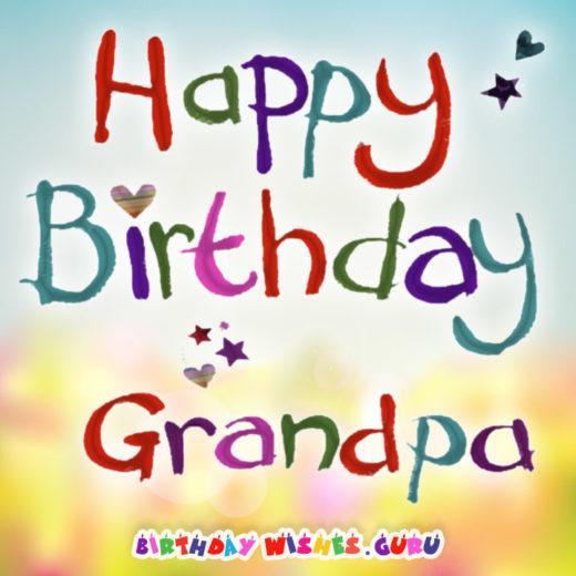 Happy Birthday Grandpa