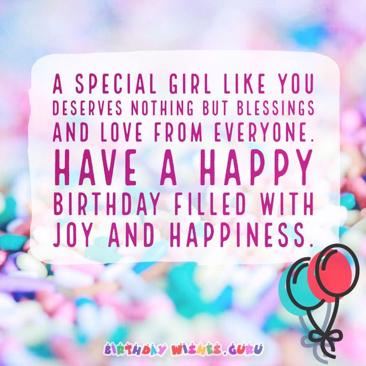 20 Cute Birthday Wishes For Baby Girl By Birthday Wishes Guru