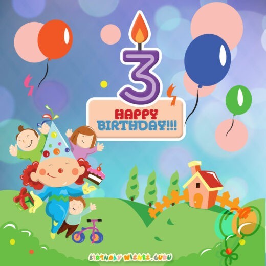 Happy 3rd Birthday